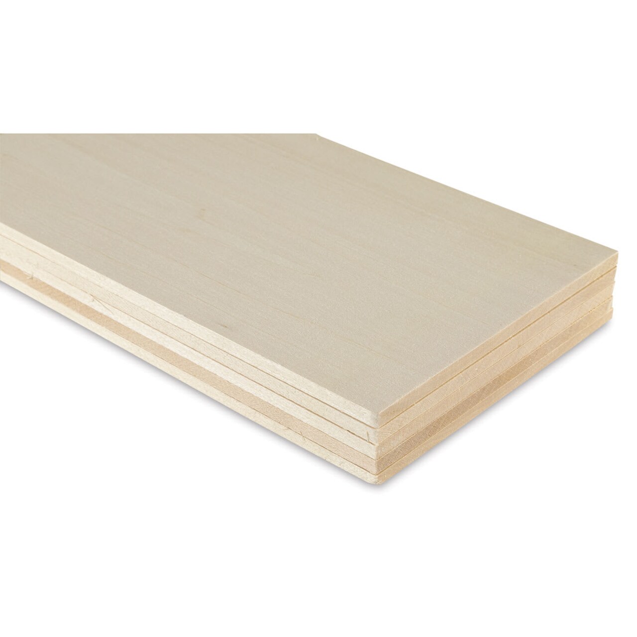 Midwest Products Genuine Basswood Sheet - 5 Sheets, 1/4" x 6" x 36"